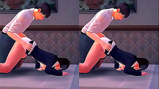 Secretary Teases Boss in Hot Virtual Reality Encounter – Naughty 3D Fantasy