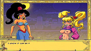 Princess Rules Her Harem with Fiery Desire in Anime Lust Kingdom