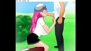 Dragon Girl Gives Fiery Blowjob in Steamy Hentai Fantasy Adventure