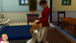Rides Alastors Huge Dick in Steamy Hazbin Hotel Lust Story
