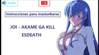 Esdeath Dominates Her Willing Slave in Hot Spanish Futanari Pleasure