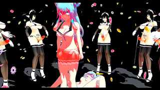 Lamb Surrenders to Wild Desires in Hot Futa Gangbang Fantasy