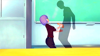 Student Tempts Stern Sensei Into Steamy Anal Encounter - 3D Hentai Fantasy