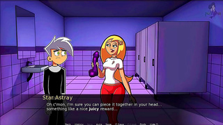 Danny Phantom Yields to Temptation with Voluptuous Blonde in Hot Hentai Tryst