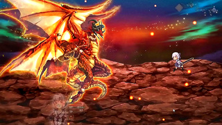 Twins Battle Demons for Sacred Egg – Epic Yui Confrontation in Anime Wilderness