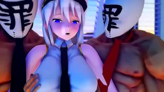 Azur Lane Vixen Devours Massive Dick Explodes into Creampie Glory