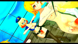 Futonari Beauty Seduces Hot Pair with Sultry Dance Fantasy
