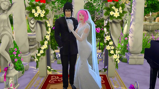 Sakurex Seduces Bridegrooms Rival in Forbidden Naruto Hentai Tryst