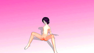 Elven Rogue Seduces Virtual Star in Steaming MMD Fantasy Encounter