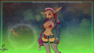 Jasmine Dominates Akaburus Aliens with Sensual Blowjob Lessons in Harem Rite