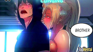 Young Stepbrother Seduces Hot Stepsister at Gaming Caf – Naughty Encounter