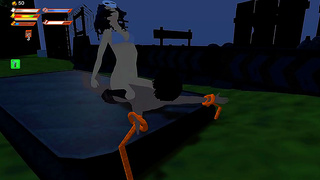 Skullgirl Claims Campus King in Steamy 3D Animated Tryst