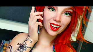 Sultry Redhead Rides Hard on Massive Shaft in Fiery 3D Hentai Encounter