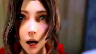 Aerith Brings Tempting Bliss Through the Wall in FF Erotica Tale