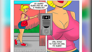 Naughty Favela Beauties Seduce Danger in Steaming Hentai Fantasy