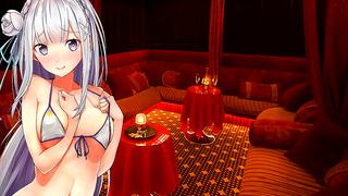 Emilia Tempts Your Senses in Steamy Hentai JOI Encounter