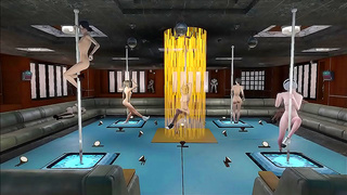 Seductive Anime Beauties Heat Up Fallout 4s Wasteland with Steamy Striptease