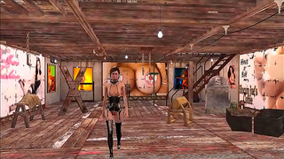 Brunette Teen Thrills in Busty Fallout 4 Hentai Fantasy Adventure