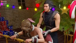 Aeriths Steamy Christmas Fantasy – Wild FF7 Ero3D Encounter