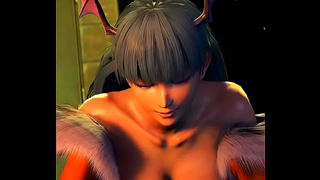 Morrigan Lures You Into Shadowed Corners for Virtual Reality Temptation