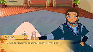 Katara Warms Aangs Heart With Fiery Sensual Touches in Steamy Encounter