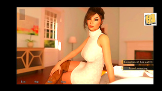 Curvy Brunette College Babe Dominates Wild 3D Hentai Sex Frenzy