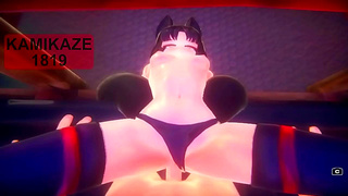 Luscious Monster Girls Tempt the Brave Hero in Hot Animated Encounter