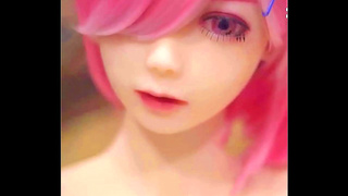 Alone Guy Enjoys Steamy Solo Fun with Lifelike Re:Zero Ram Rem Dolls