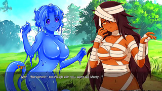 Tari Lures Jilly into a Slippery Swamp Tryst Full of Desire