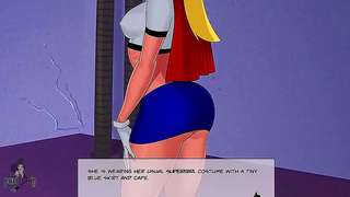 Harley Teaches Batgirl Supergirl Spicy Secrets in Steamy Anime Moment