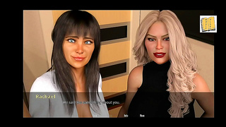 Voluptuous brunette dives into steamy 3D fantasy romance adventure