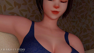 Mei Dominates Mounting Thick Dick in Steamy Overwatch Porn Adventure