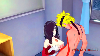 Kurenai Receives Narutos Load in Hot 3D Hentai Cream Pie Dream.Scene