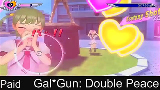 GalGun Babes Tease Pleasure in Steamy Dual Romance Hentai Adventure