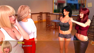 Karina Seduces Lethargic Kin in Sultry Hentai Fantasy
