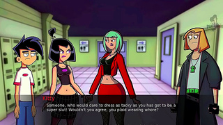 Dannys Late-Night Pleasure Unfolds in Shadowed Amity Park Adventures