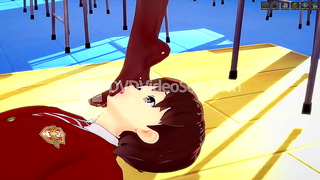 Submissive Student Pleads for Approval in Teachers Erotic Foot Ritual