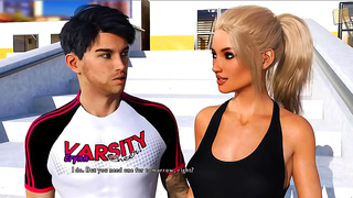 Busty Erynns Hot 3D Journey – A Horny Blonde Tease Unleashed