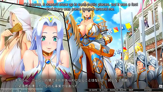 Busty Princess Tempts Brave Knights in Sultry Anime Adventure