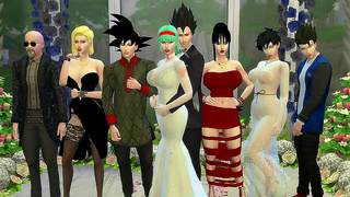 Bulmas Wild Wedding Night: A Tempting Rival Claims Her in Hot Hentai Action
