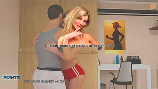 Ginas Sensual Foot Rub Sparks Fiery 3D Lust in Busty Delight