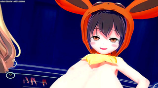 Boobaa Babes Ignite Hot Hentai Action in Wild Magical Transformations