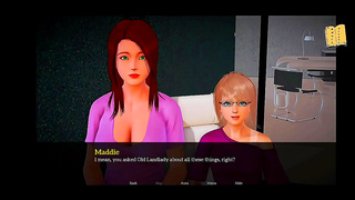 Fiery Redhead Teases Curvy Stepmom in Sultry Domestic Encounter