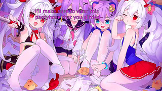 Azur Lane Beauty Seduces With Lacy Feet Steamy Solo Play