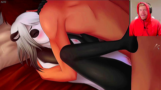 Foxy Furry Seduces Lone Warrior in Sultry Space Rendezvous