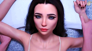 Plump Cartoon Beauty Rides Hard in Steamy 3D Hentai Fantasy Fuckfest