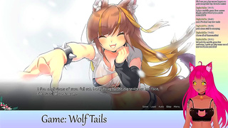 Cute VTuber Lewd Neko Tease During Steamy Yuru Game Night Gone Wild