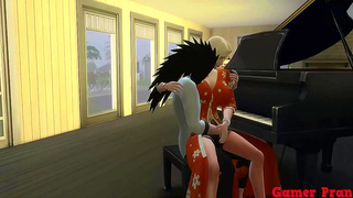 Madara Dominates Hinata in Forbidden Office Tryst – Naruto Erotica