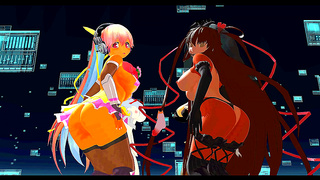 Anime Divas Seduce Fans with Sultry Strip Tease in Erotic Concert Dream