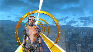 Curvy Brune Takes On Fallout 4 Armor in Hot 3D Hentai Adventure